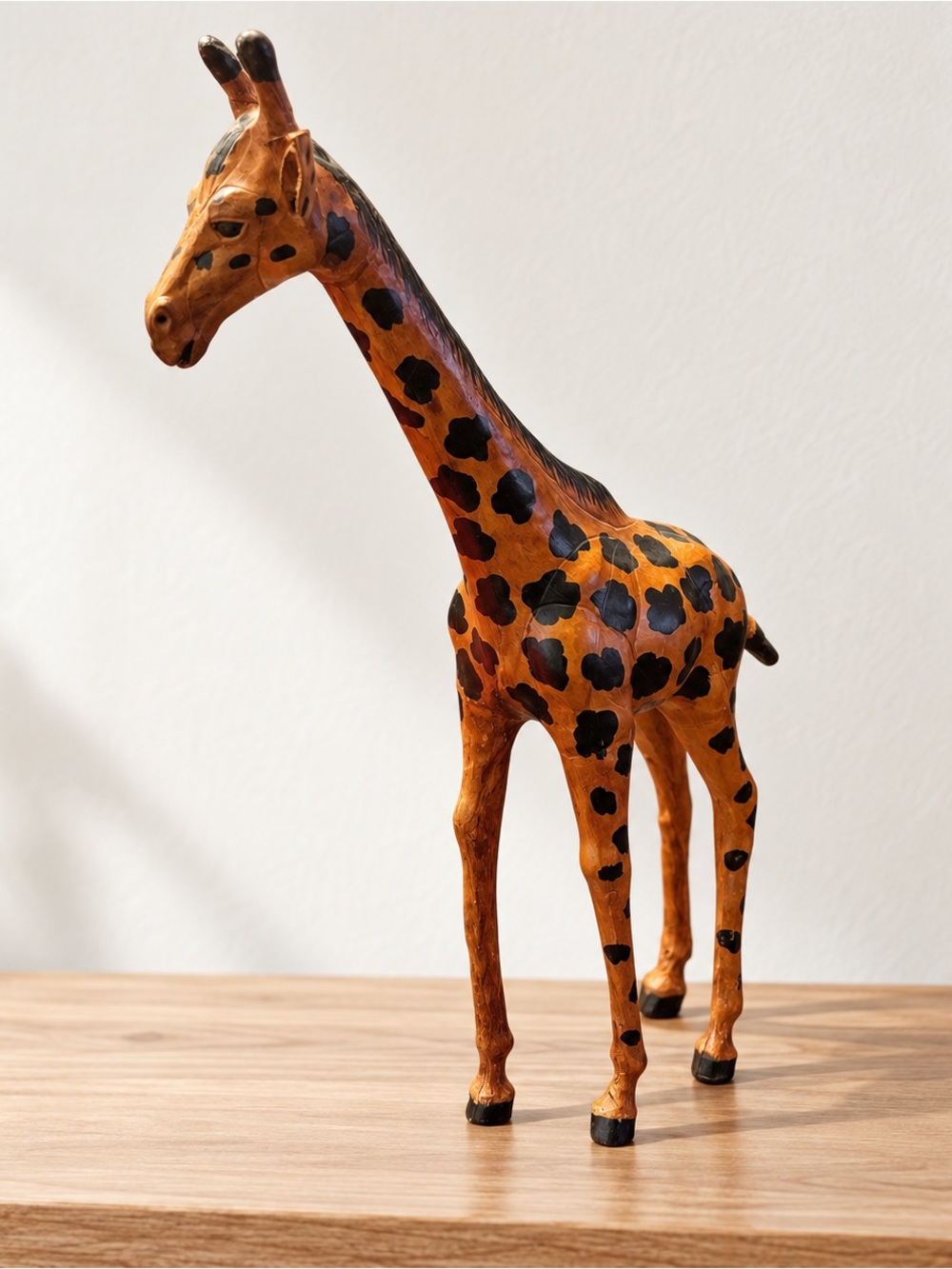 Made in India Papier-Mâché Handmade Vintage Giraffe Sculpture 18”